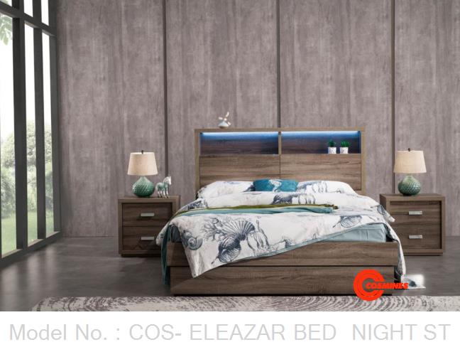 COS- ELEAZAR BED  NIGHT STAND